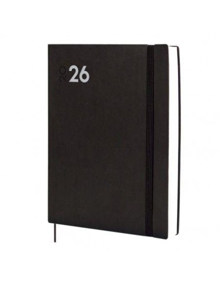 Agenda Dynamic Mara 2026 Finocam color negro vista frontal