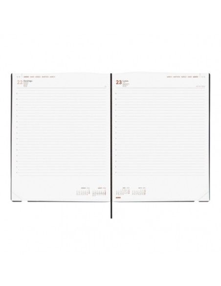 Agenda Finocam Dynamic Mara 2026 Negra profesional y elegante
