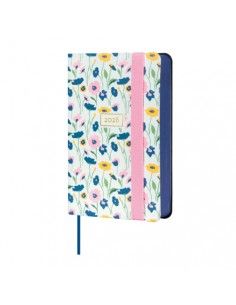 Agenda Flexi Joy 2026 1DP Fiona Finocam con tapa blanda y goma elástica