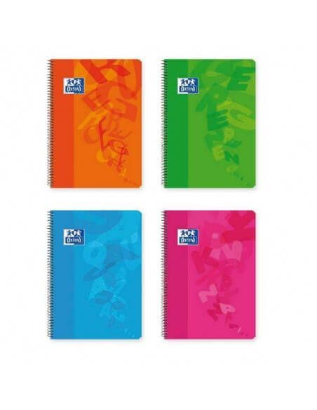 CUADERNO FOLIO 4X4 POLIPPROPILENO OXFORD