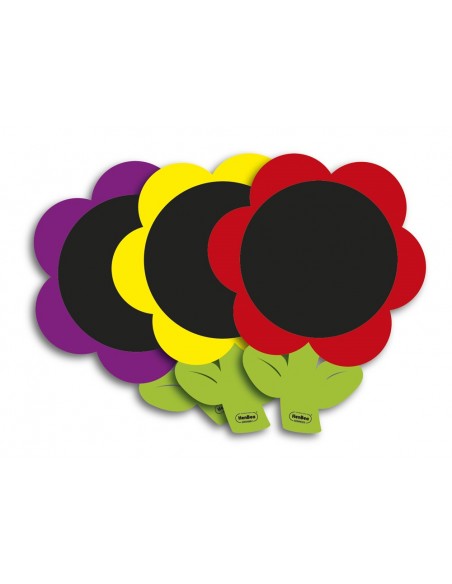 Pizarras gigantes Flor para aula Henbea