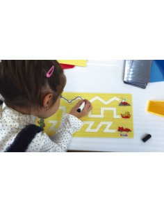 Tarjetas Sigue la línea Henbea de preescritura 2