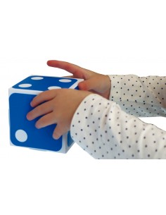 Dados gigantes puntos y números Henbea para actividades matemáticas