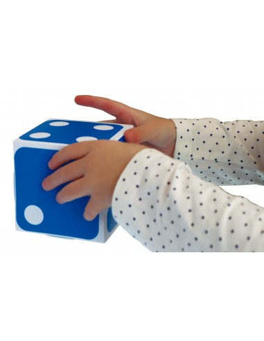 Dados gigantes puntos y números Henbea para actividades matemáticas