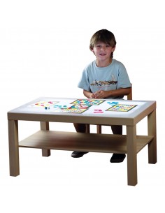 Mesa de luz natura Henbea infantil