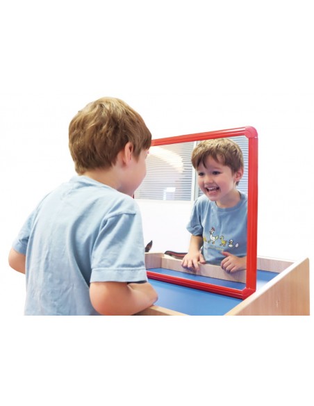 Espejo de seguridad infantil cuadrado