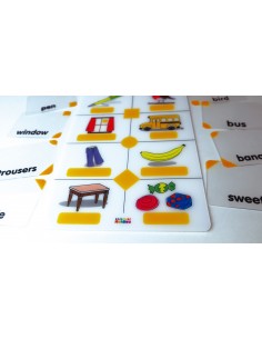 Vocabulary bingo translúcido Henbea 2