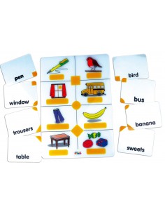 Vocabulary bingo translúcido Henbea