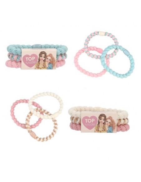 Coleteros TOPModel pack tres gomas elásticas