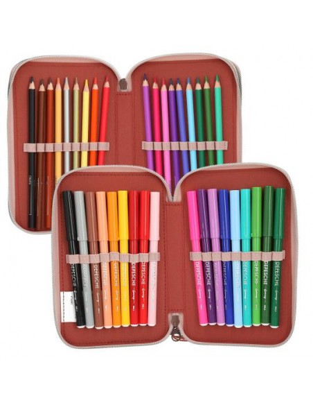 Estuche triple Depesche TOPModel diseño animales