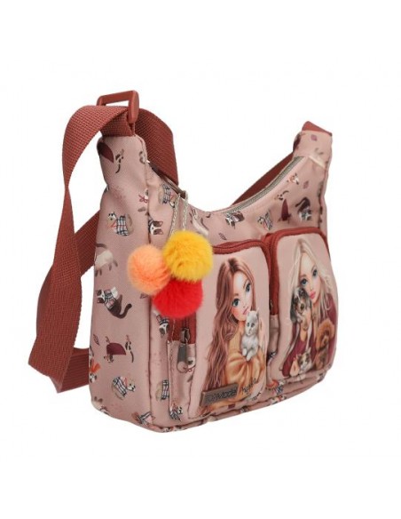 Bandolera TOPModel FUR EVER FRIENDS Depesche rosa