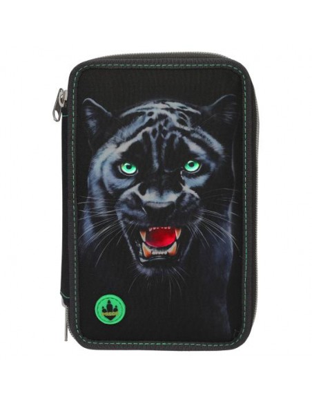 Interior estuche Dino World Panther lleno