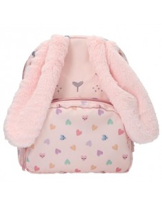 Mochila Princess Mimi PARTY rosa con conejito 2