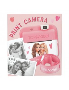 Cámara TOPModel con impresora rosa infantil 2