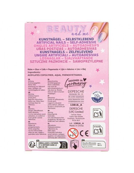 TOPModel uñas postizas BEAUTY and ME Depesche