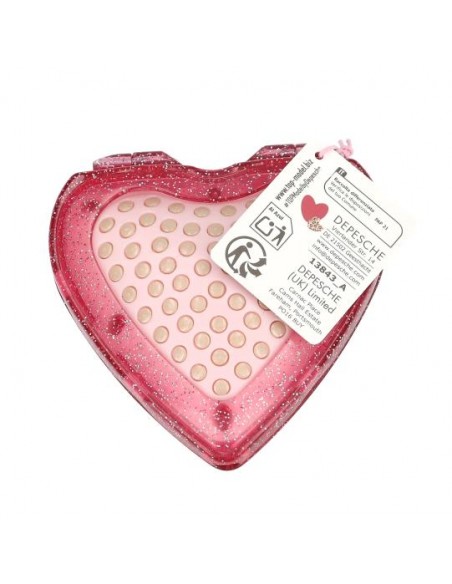 TOPModel cepillo plegable corazón LEOHEART Depesche