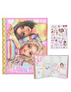 Libro de mejores amigas TOPModel con pegatinas