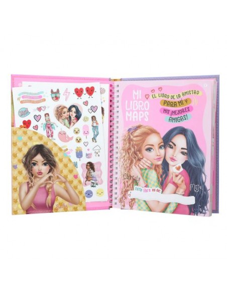 Interior libro TOPModel mejores amigas