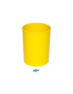Cubilete opaco amarillo de...