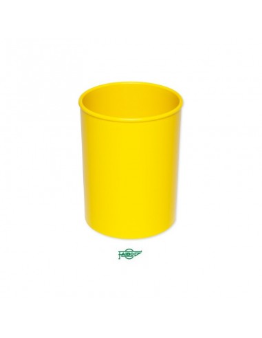 Cubilete opaco amarillo de faibo
