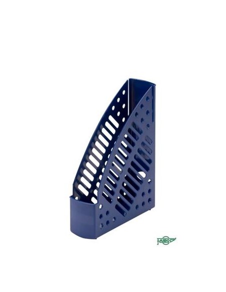 Revistero plástico azul Faibo