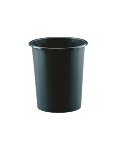 Papelera de polipropileno negra 14 litros Faibo