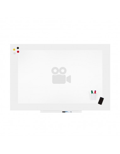 Pizarra Rocada Skinmatt 100x150 blanca mate magnética