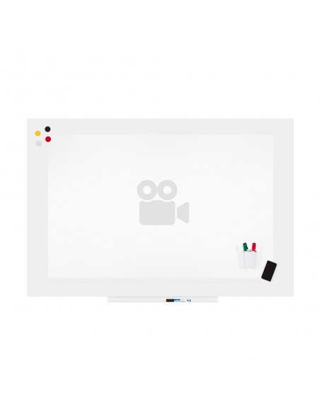 Pizarra Rocada Skinmatt 100x150 blanca mate magnética