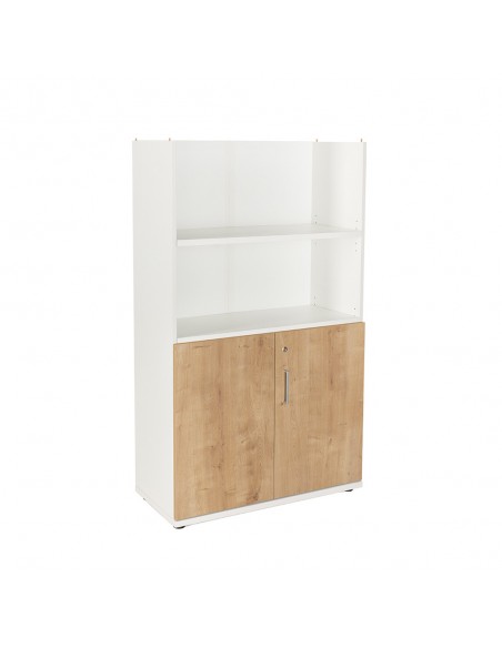 Armario Rocada Store 156x90x45 roble aluminio