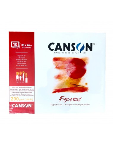 bloc Canson Figueras papel óleo 38x46