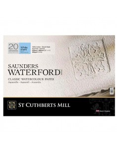 Bloc Saunders Waterford 51x36 GG 300g acuarela profesional