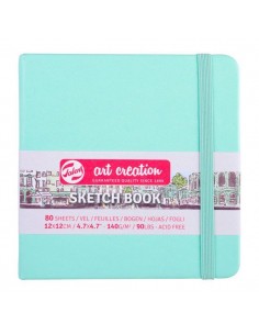 Cuaderno Bocetos Talens Art Creation 12x12 cm menta