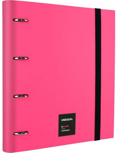 Carpebook A4 rosa fucsia Grafoplas Unequal