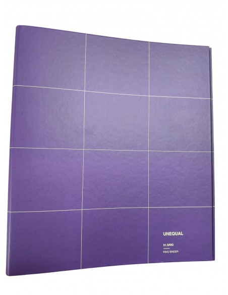 Carpebook A4 morado Grafoplas Unequal