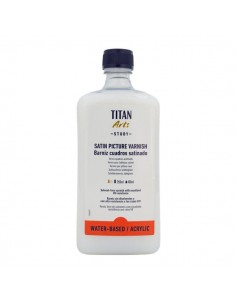 Barniz Acrílico Satinado Titan Arts Study 1000 ml