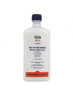 Barniz Acrílico Mate Titan Arts Study 1000 ml