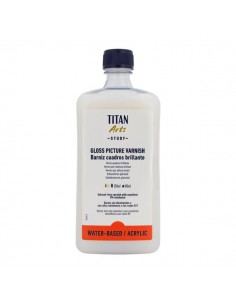Barniz Acrílico Brillante Titan Arts Study 1000 ml