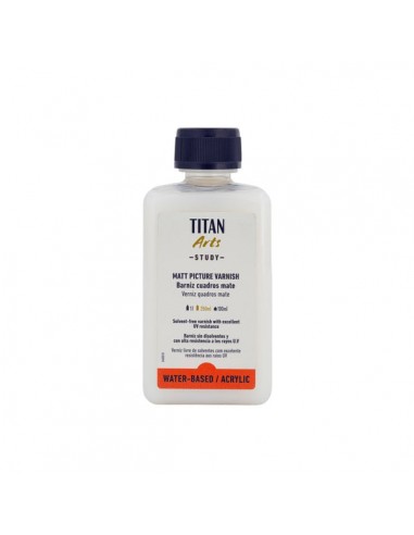 Barniz Acrílico Mate Titan Arts Study 250 ml