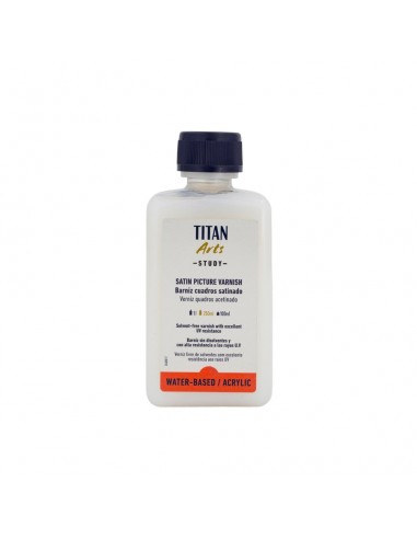 Barniz Acrílico Satinado Titan Arts Study 250 ml