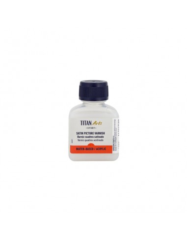 Barniz Acrílico Satinado Titan Arts Study 100 ml