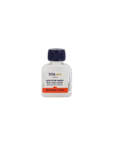 Barniz Acrílico Satinado Titan Arts Study 100 ml