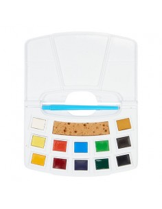 Talens Art Creation Acuarela Pocket Box 12 colores 2