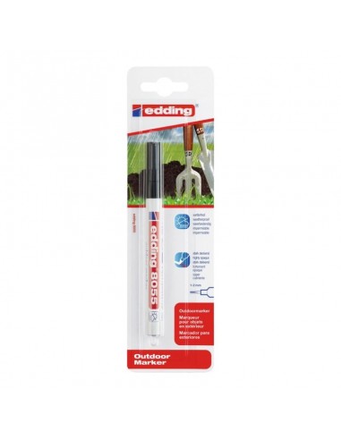 Rotulador Exterior Negro Edding 8055 permanente