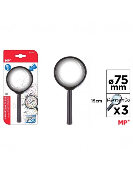 Lupa de Aumento 75 mm MP para lectura