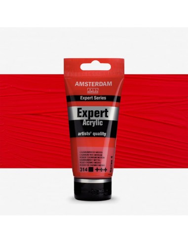 Amsterdam Expert Acrílico Rojo Cadmio Medio 314 75 ml