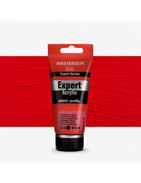 Amsterdam Expert Acrílico Rojo Cadmio Medio 314 75 ml