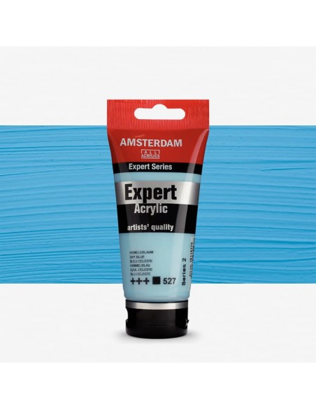 Amsterdam Expert Acrílico Azul Celeste 527 75 ml pintura profesional