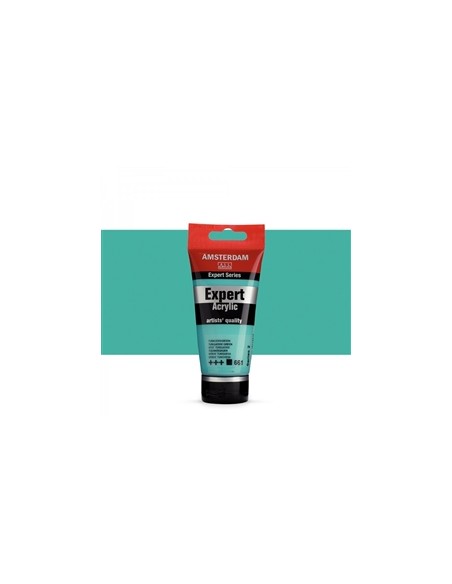 Amsterdam Expert Acrílico Verde Turquesa 661 75 ml pintura profesional