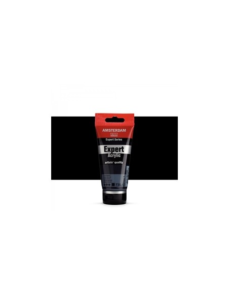 Amsterdam Expert Acrílico Negro Óxido 735 75 ml pintura profesional