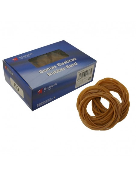 Gomas Elásticas Bismark Caja Mediana Nº 70 de caucho natural